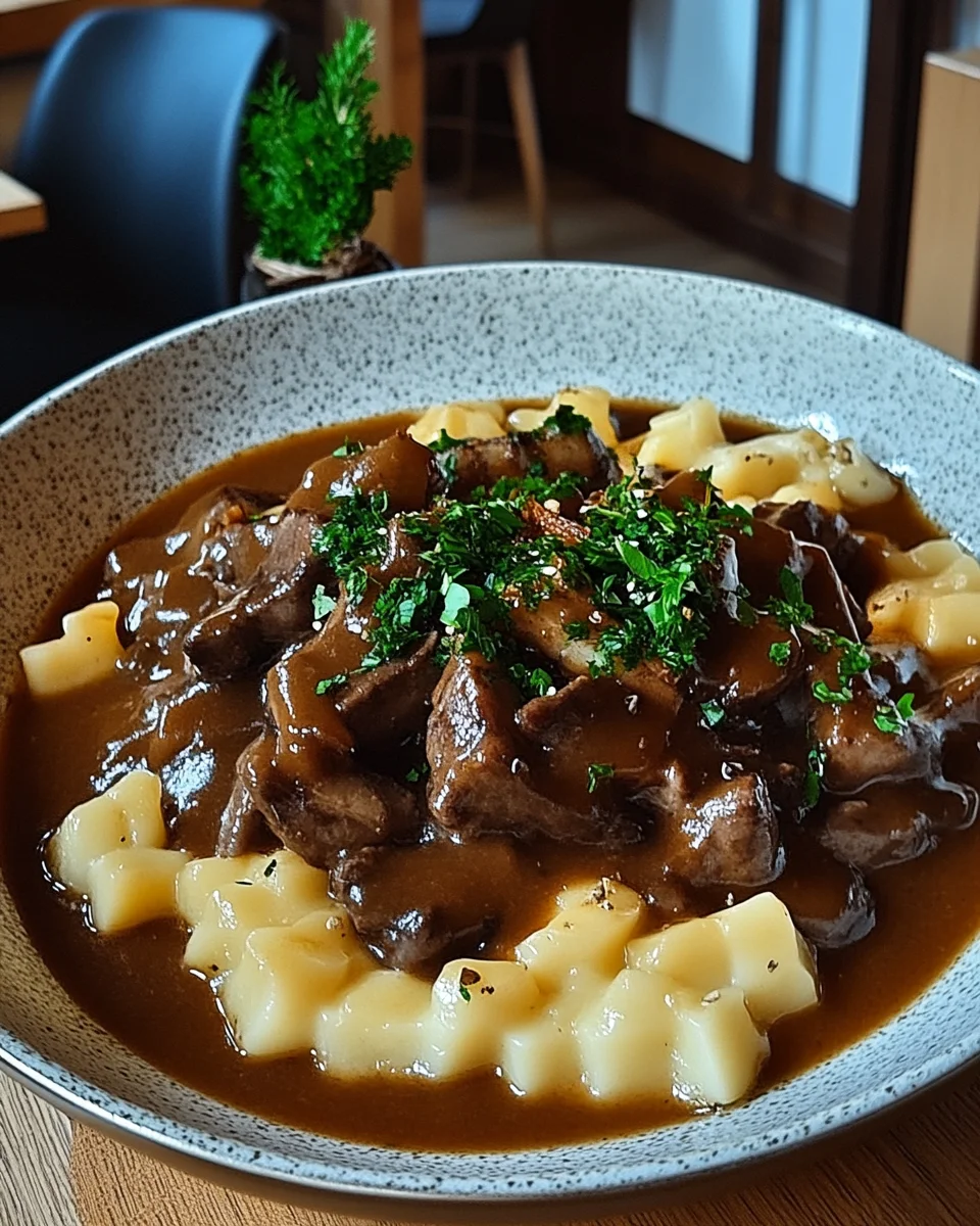 Pilzgulasch