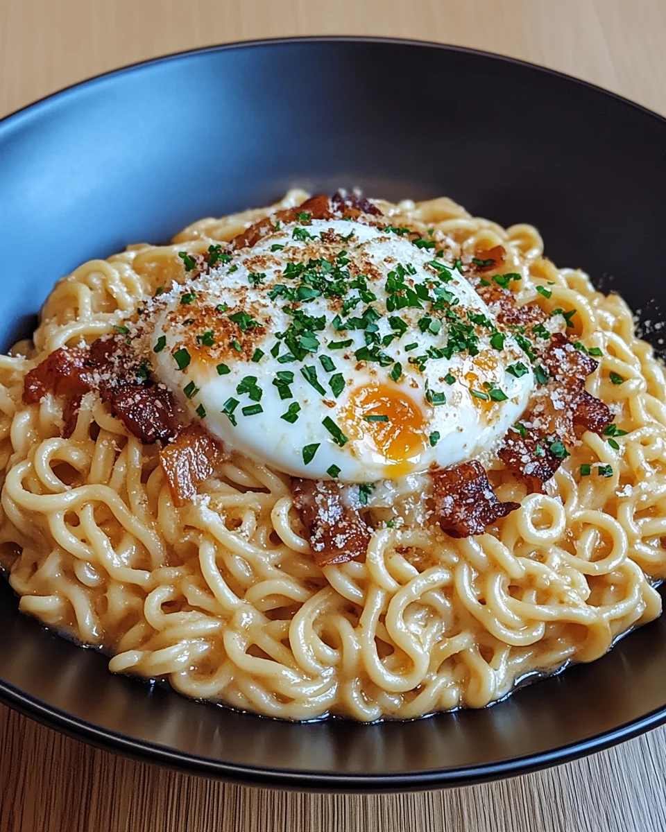 Ramen Carbonara