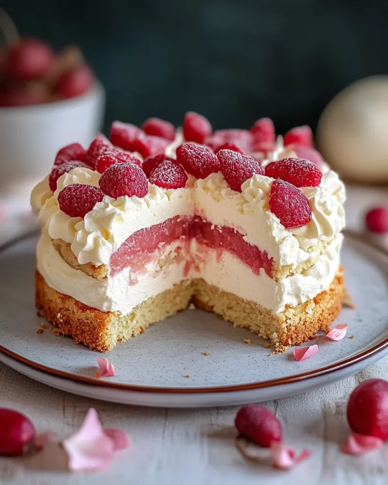 Rhabarber-Baiser-Kuchen