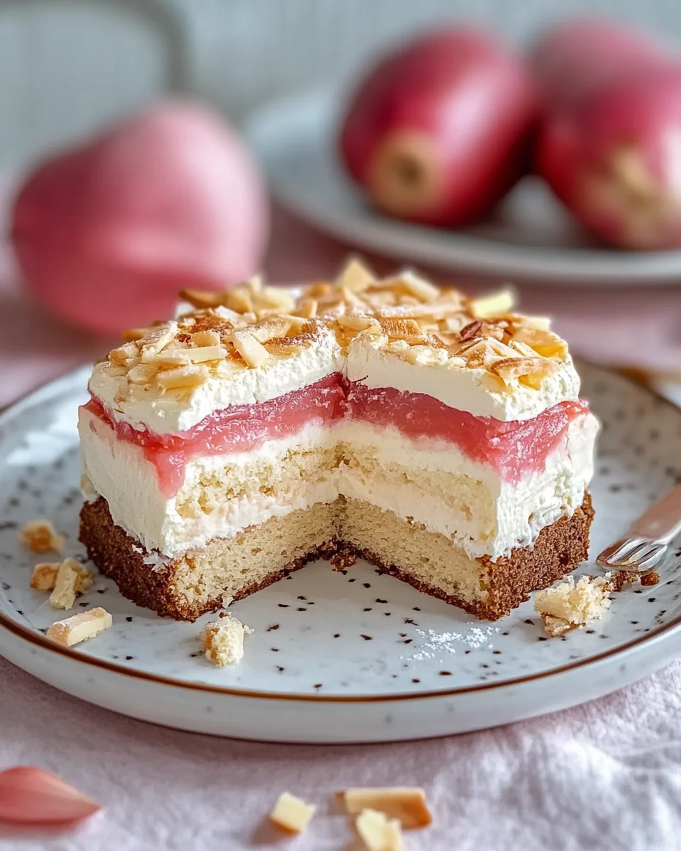 Rhabarber-Baiser-Kuchen