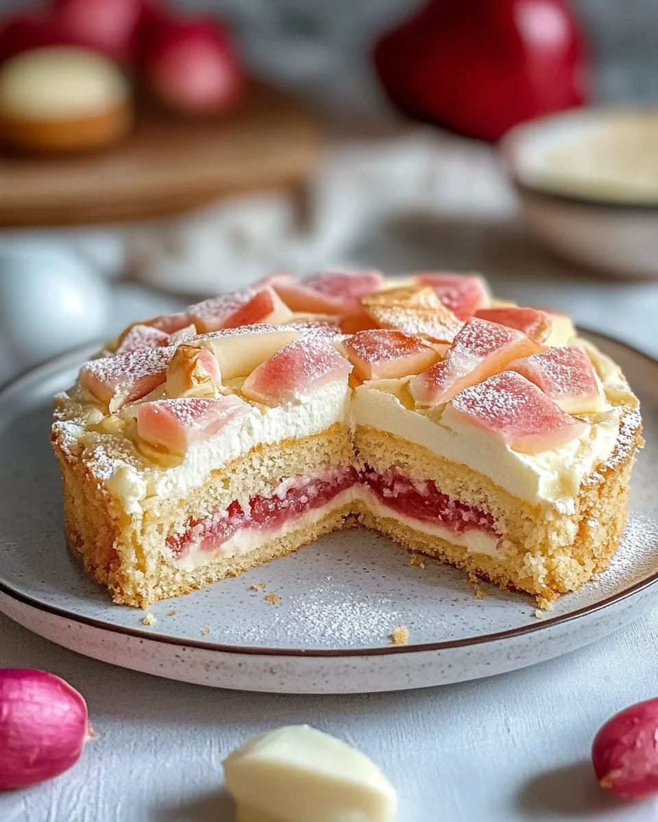 Rhabarber-Baiser-Kuchen