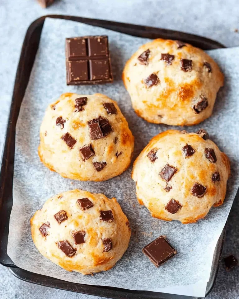 Schokobrötchen ohne Hefe selber machen