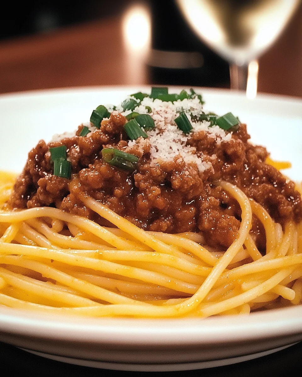 Spaghetti Bolognese