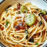 Spaghetti mit Rosenkohl
