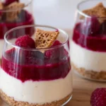 Spekulatius Dessert mit Himbeeren – Nachtisch zu Weihnachten