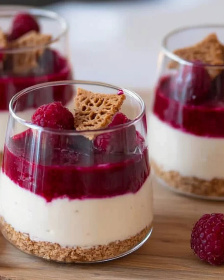 Spekulatius Dessert mit Himbeeren – Nachtisch zu Weihnachten
