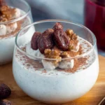 Spekulatius Dessert mit Zimt & Gebrannten Mandeln