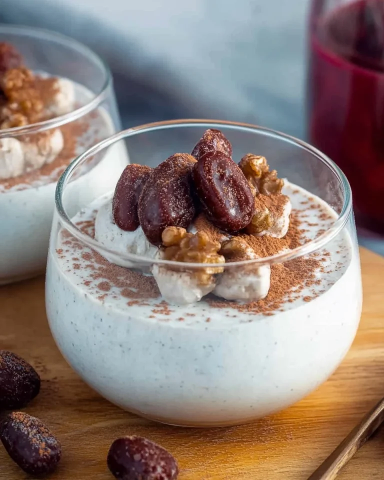 Spekulatius Dessert mit Zimt & Gebrannten Mandeln