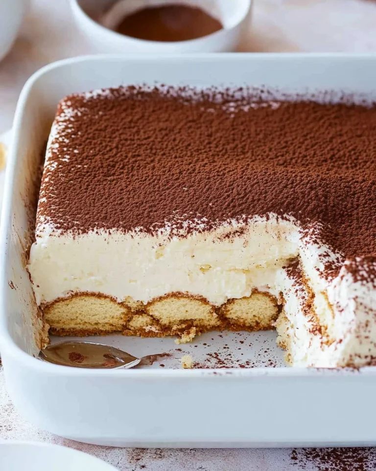 Tiramisu ohne Ei & Alkohol