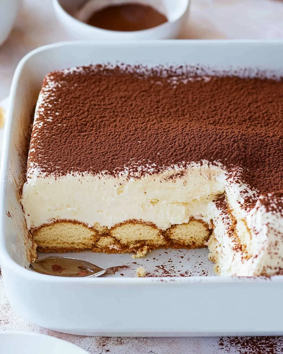 Tiramisu ohne Ei & Alkohol