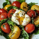 Tomaten-Burrata-Salat Caprese