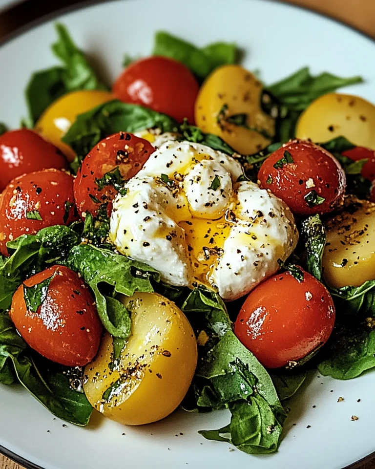 Tomaten-Burrata-Salat Caprese