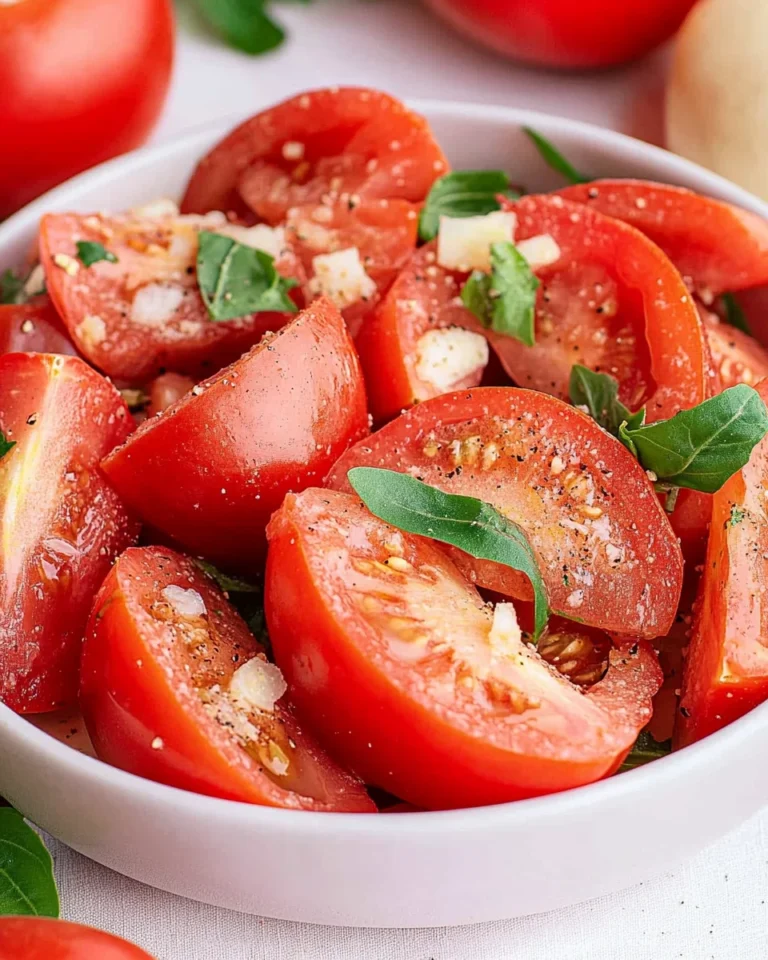 Tomatensalat - einfach & erfrischend