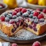 Veganer Beerenkuchen