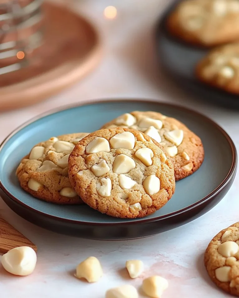 White Chocolate Macadamia Cookies