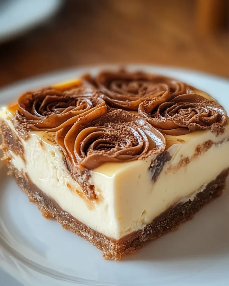 Zimtschnecken Käsekuchen mit Keksboden