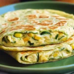 Zucchini-Frühstücks-Tortillas