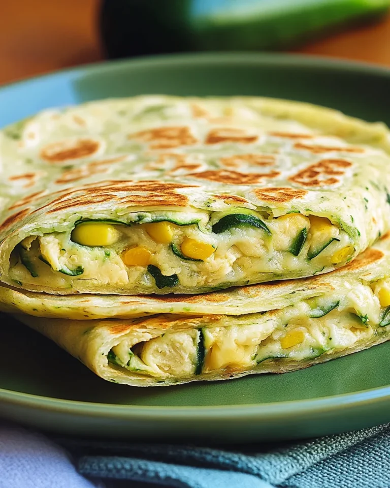 Zucchini-Frühstücks-Tortillas