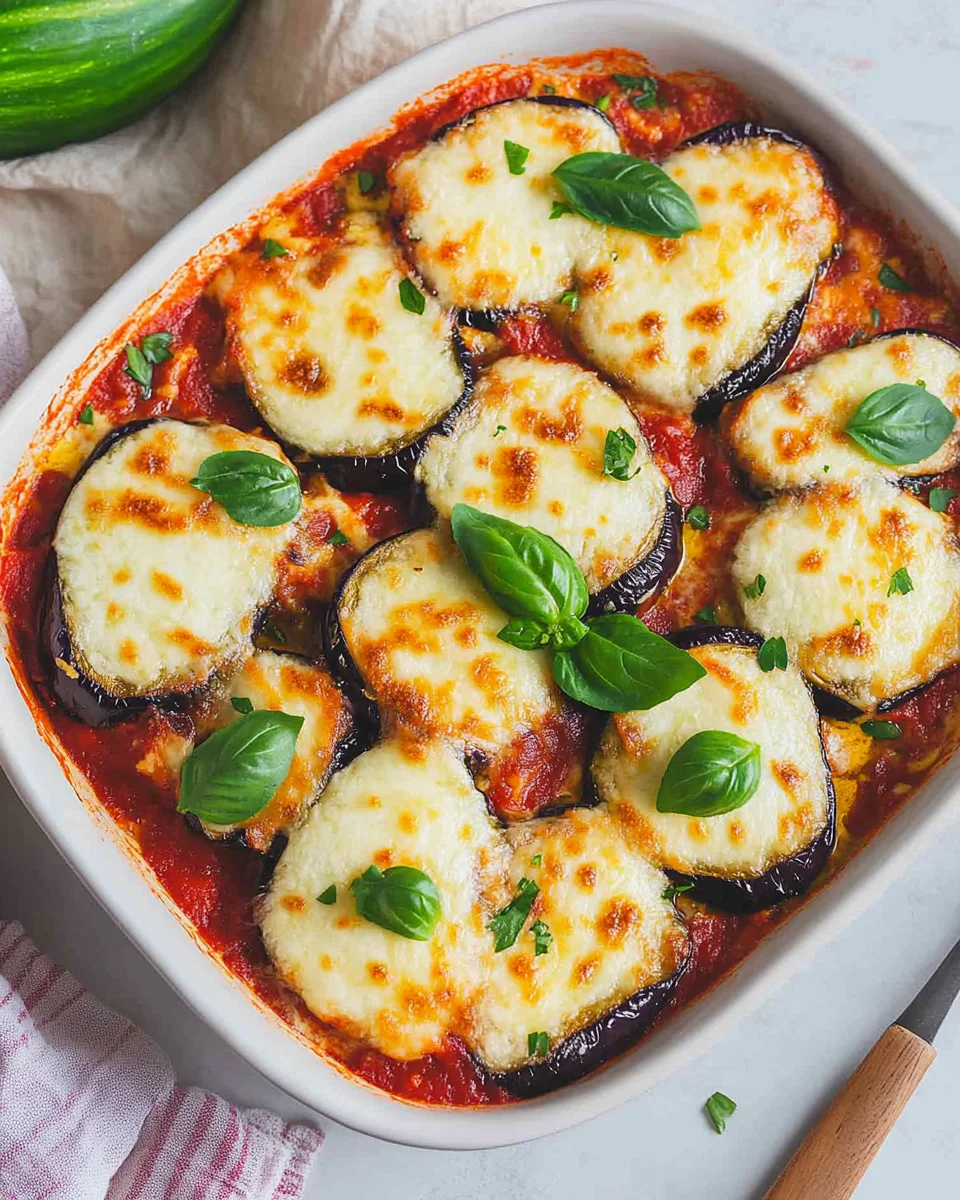 Aubergine-Zucchini-Auflauf