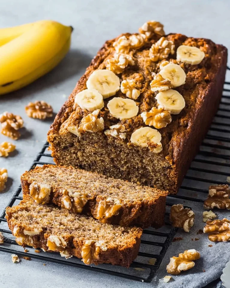 Bananenbrot mit Walnüssen