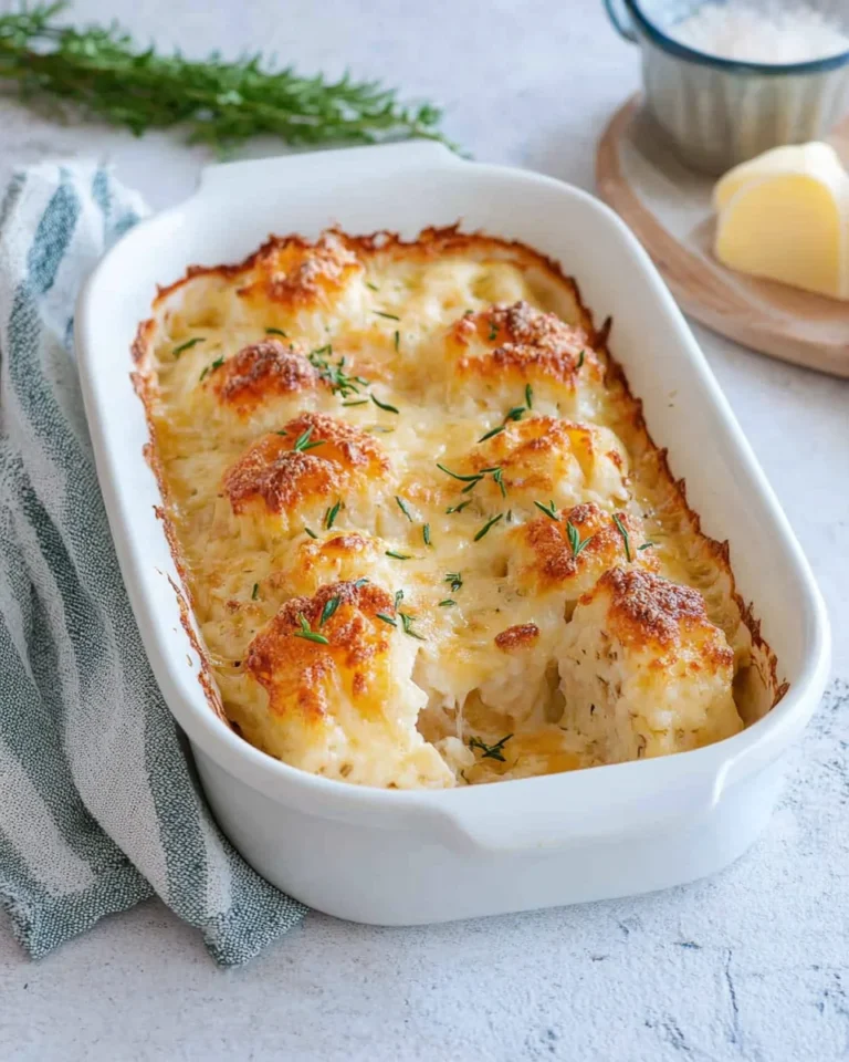 Blumenkohlauflauf - vegetarisch & knusprig überbacken