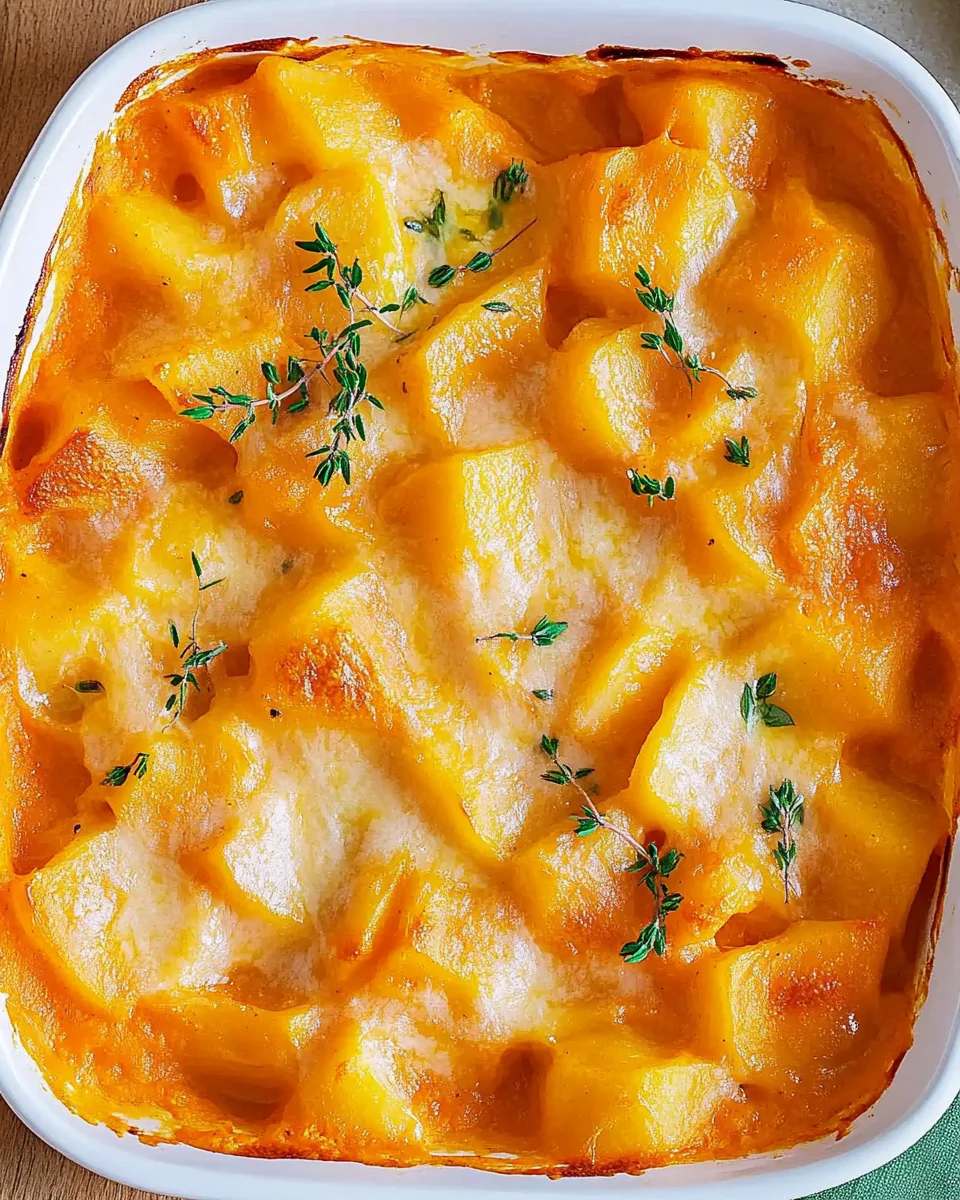 Butternut-Kürbis-Auflauf
