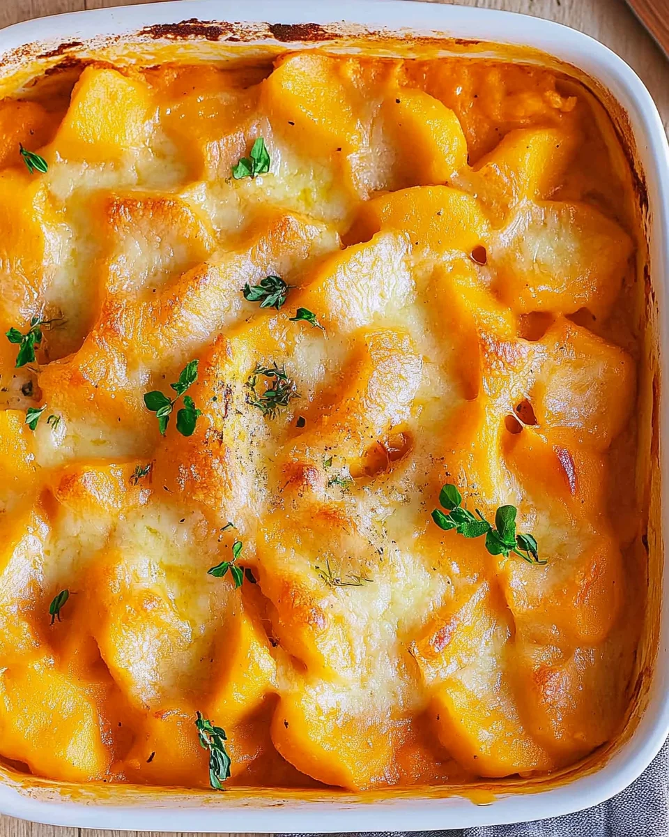 Butternut-Kürbis-Auflauf