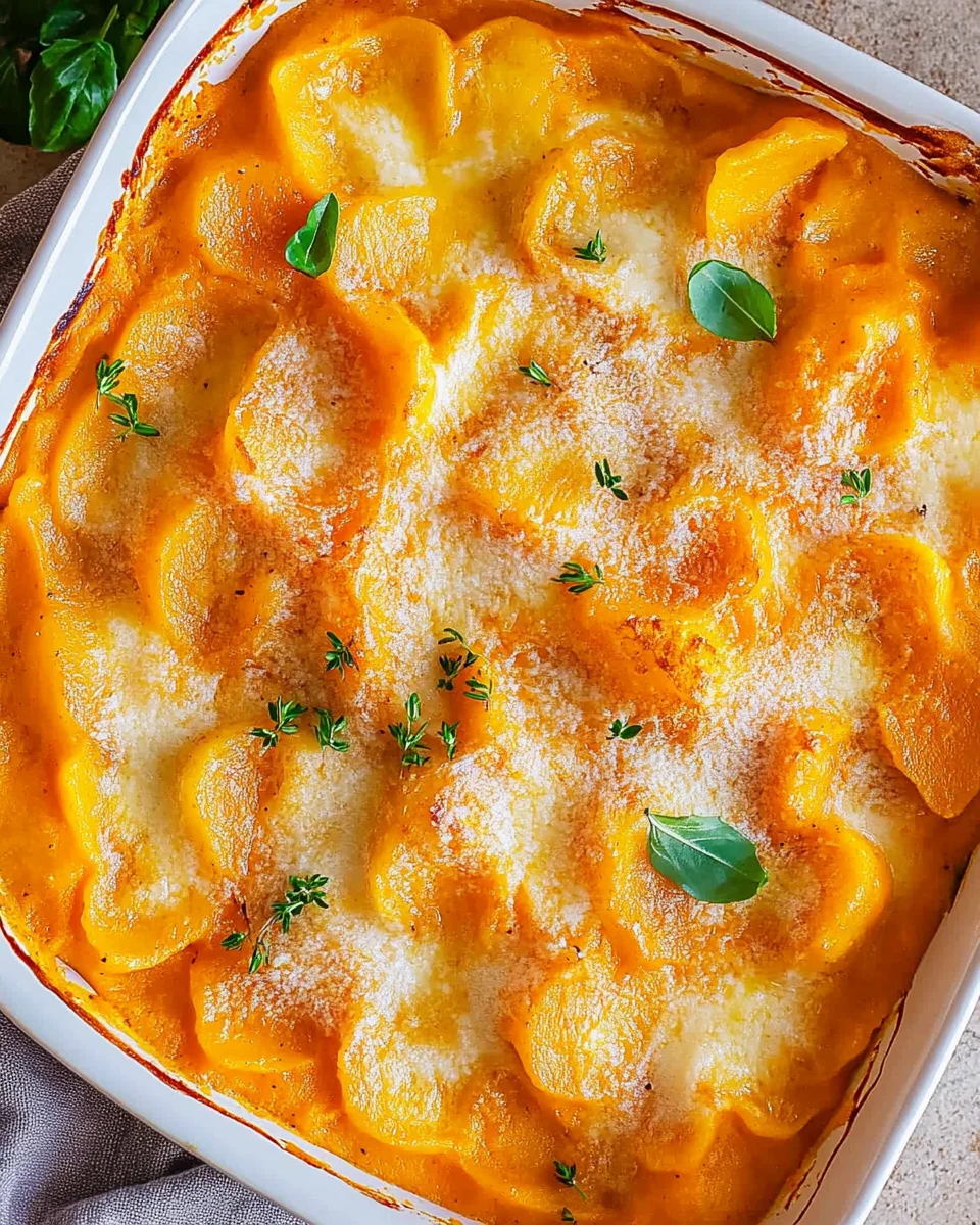 Butternut-Kürbis-Auflauf