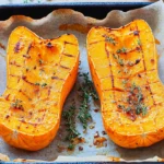 Butternut-Kürbis aus dem Ofen