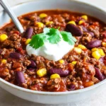 Chili con Carne mit Schokolade