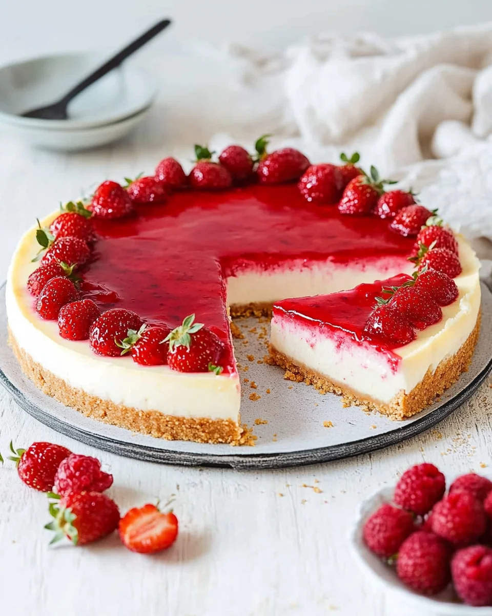 Erdbeerkuchen
