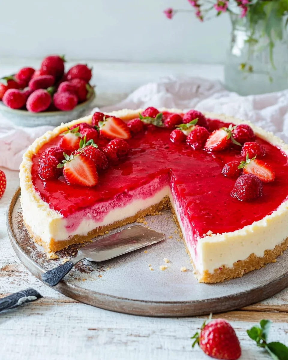 Erdbeerkuchen