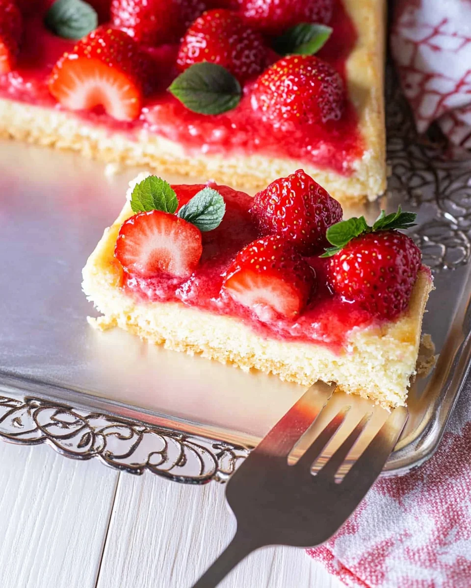 Erdbeerkuchen