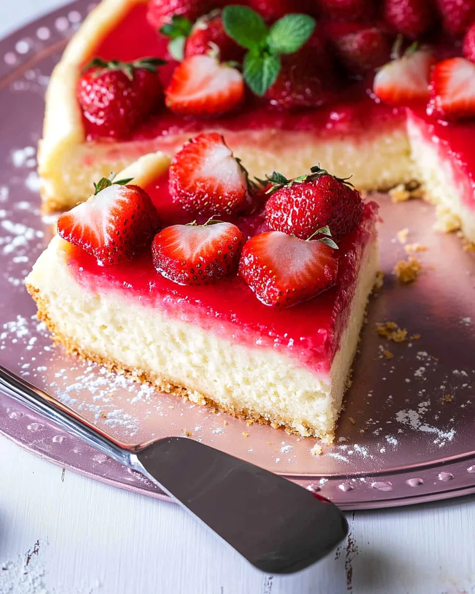 Erdbeerkuchen
