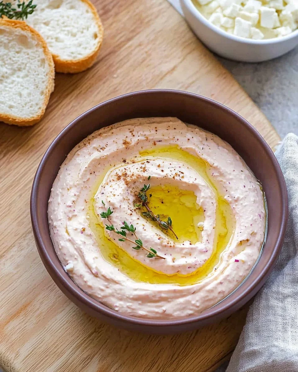 Feta Creme Dip wie vom Griechen - unfassbar lecker & einfach