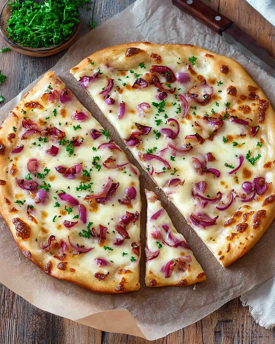 Flammkuchen Rezept - einfach & schnell