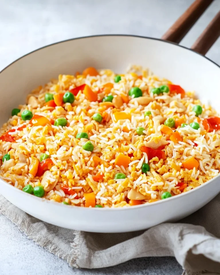 Gebratener Reis mit Ei und Gemüse (asiatisch & vegetarisch)