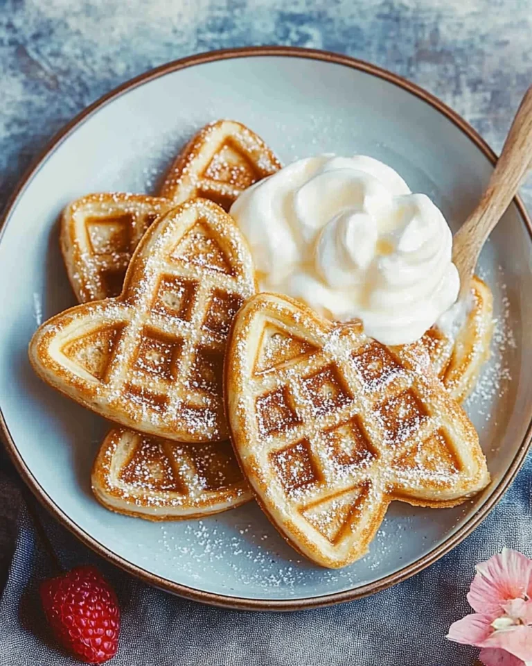 Joghurt-Waffeln - so saftig