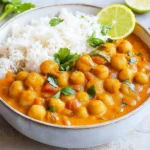 Kichererbsen-Curry mit Kokosmilch