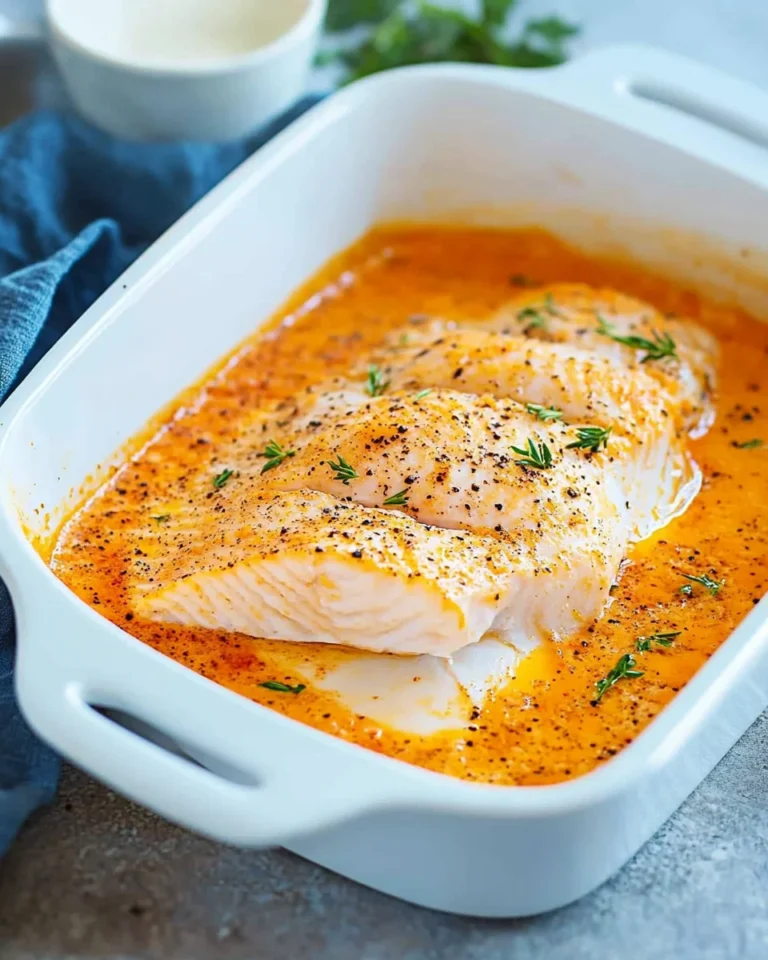 Lachs Sahne Gratin - einfaches Rezept mit Sahne-Soße