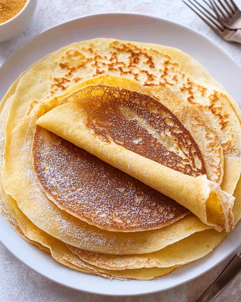Omas Pfannkuchen - schnelles Grundrezept