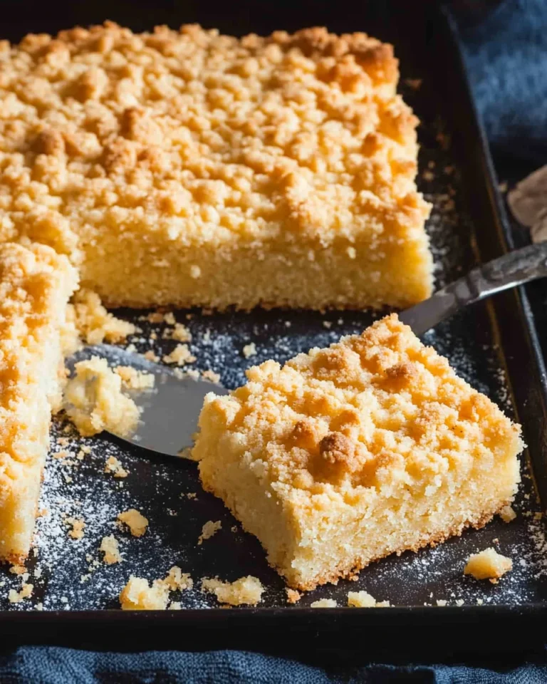 Omas Streuselkuchen vom Blech (ohne Hefe)
