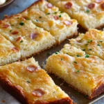 Omas Zwiebelkuchen vom Blech
