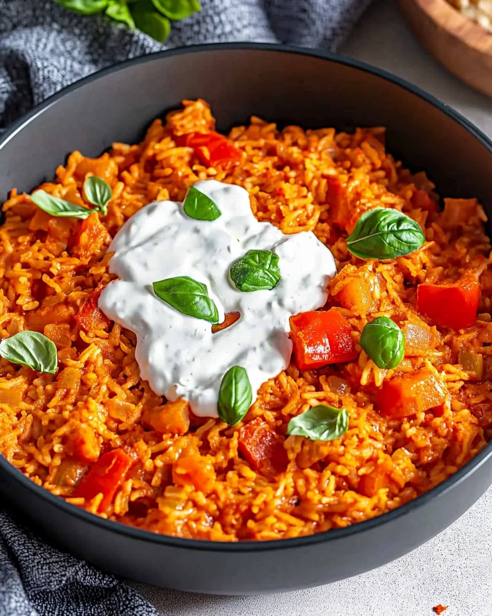 Paprika-Reis-Pfanne