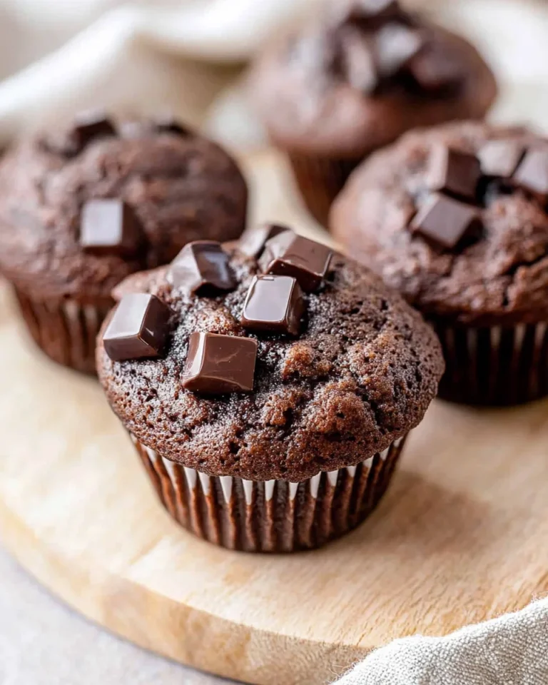 Saftige Schokomuffins mit Öl