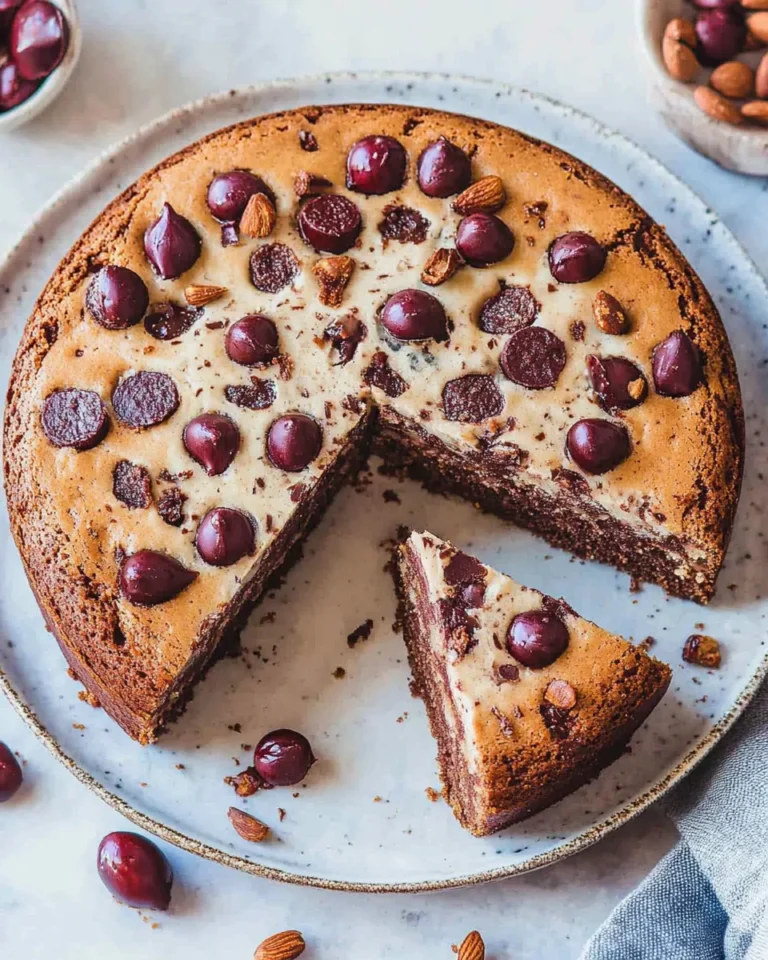 Saftiger Schoko Nuss Kirsch Kuchen