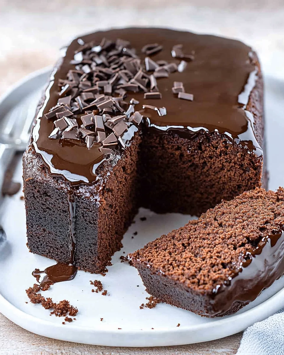 Saftiger Schokokuchen aus der Kastenform