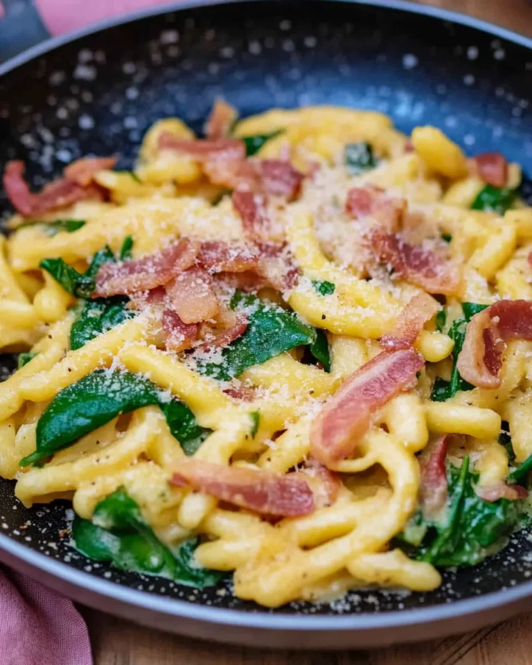 Spätzle Turkey Turkey Bacon Pfanne
