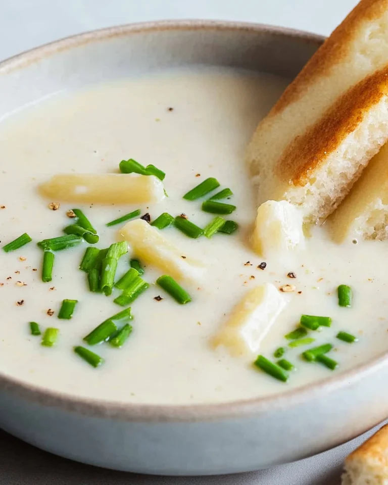Spargelcremesuppe - einfach & wie von Oma