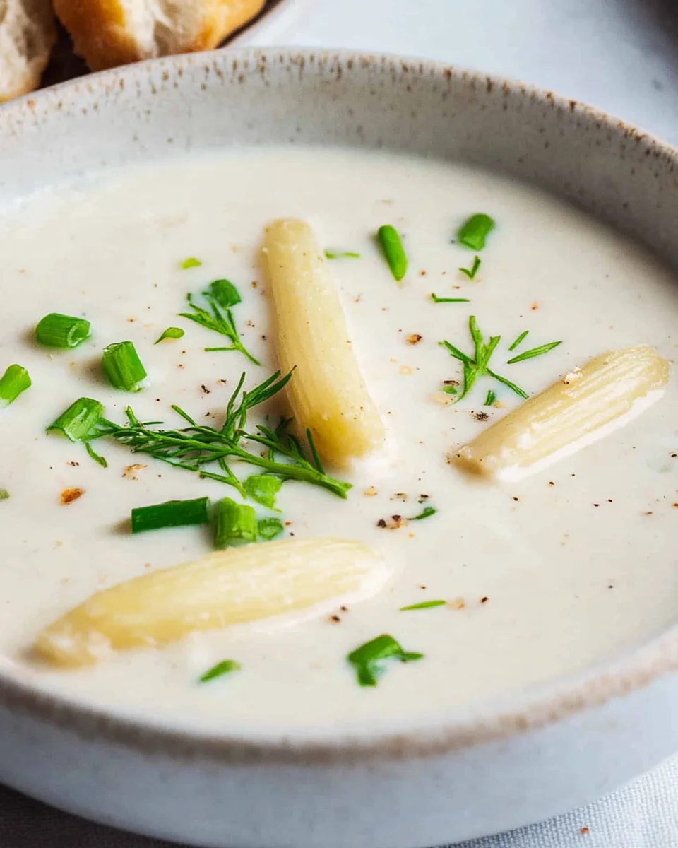 Spargelcremesuppe